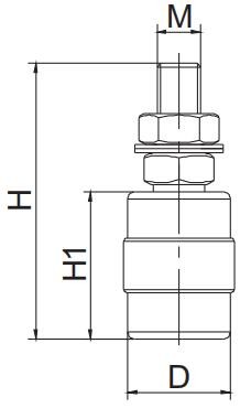30X40mm 44X60mm Sliding Gate Guide Rollers POM Nylon Wheels For Sliding Doors