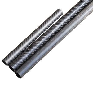 Wholesale 3K Tensile Strength Carbon Fiber Tube 100% Full Pure High Crushability from china suppliers