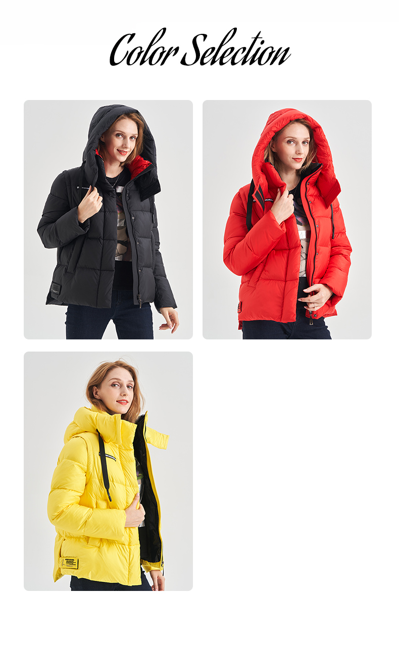 FODARLLOY Winter Coats Jacket women's Fashion Style Clothing Warm Coats Puffer Jacket