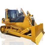 Japanese Original D65EX Used Komatsu Bulldozer 153kw Rated Power High Efficiency