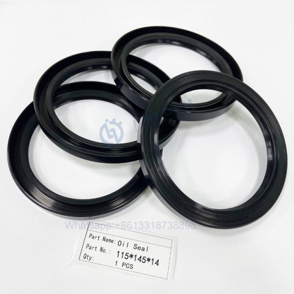 Hydraulic Seals Element Shaft Oil Seal 115x145x14 Grease FKM Rubber FPM Metric