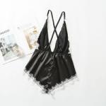 Female Soft Sexy Bodysuit Lingerie Mature Women Babydoll Transparent Sexy