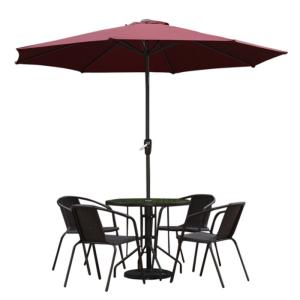 Wholesale 9 Foot Straight Coupling Bottom Pole Outdoor Beach Umbrella from china suppliers