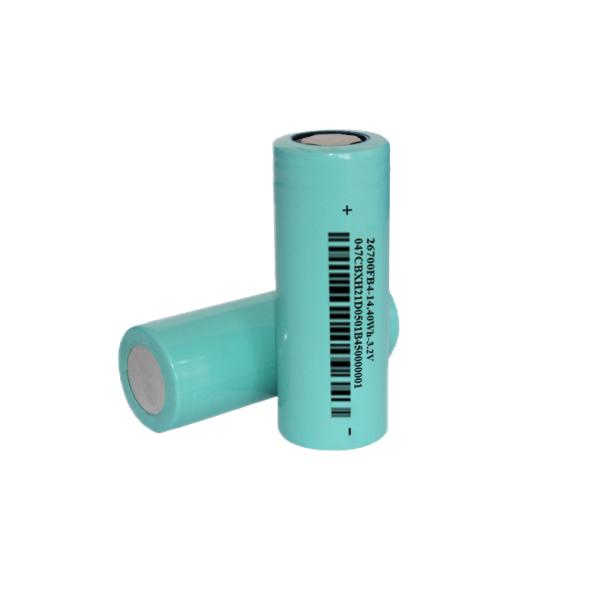 26700FB4 LFP 3.2V 5000mAh Cylindrical Battery Cell LiFePo4 2C Electric Bicycle