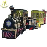 Hansel amusement park rides battery power electric ride on trackless train