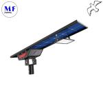 120W 180lm/W LED Solar Street Light Professional Light Distribution Outdoor
