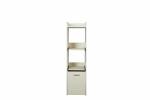 Multi Function Wooden Home Storage Shelves Slim Narrow Size For Living Room /
