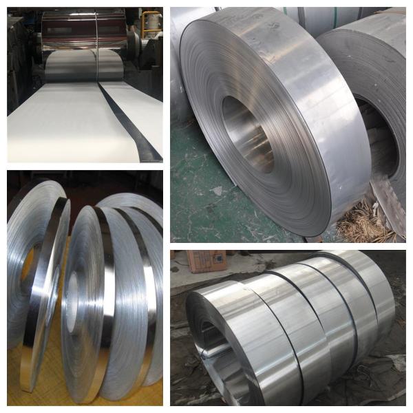 Slit Edge Stainless Steel Strip Band 201 301 316 304 1500mm 3 / 4 Hard