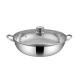 Wholesale Food Grade Stainless Steel Cookware Pot Induction Cooker Soup Pot