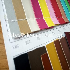 Wholesale 1mm Thick PU Synthetic Leather Wear Resistence Custom embossed PVC Leather Vinyl Fabric from china suppliers