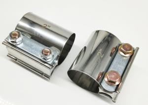 Wholesale Polished 4&quot; Stainless Steel Exhaust Clamps For Car Catback Downpipe from china suppliers