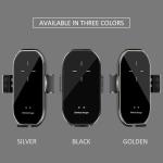 car phone stand Infrared Induction Wireless Charger Automatic Clamping 10W 9V 1