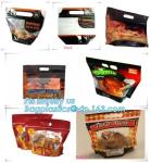 Grab And Go Handles, Anti-Fog Window, Leak-Proof, Hot Bag For Food Delivery,