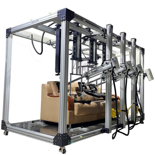 EN 4875/BIFMA X5.4/EN 1728 Three Seat Sofa Durability Tester Sofa Fatigue Test