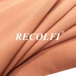 Stock Plain Colors Activewear Knit Fabric 92% Recycled Polyester 8% Spandex
