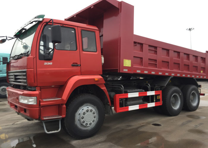 Medium Length LHD 6X4 Tipper Dump Truck SINOTRUK Golden Prince 290HP For Mining