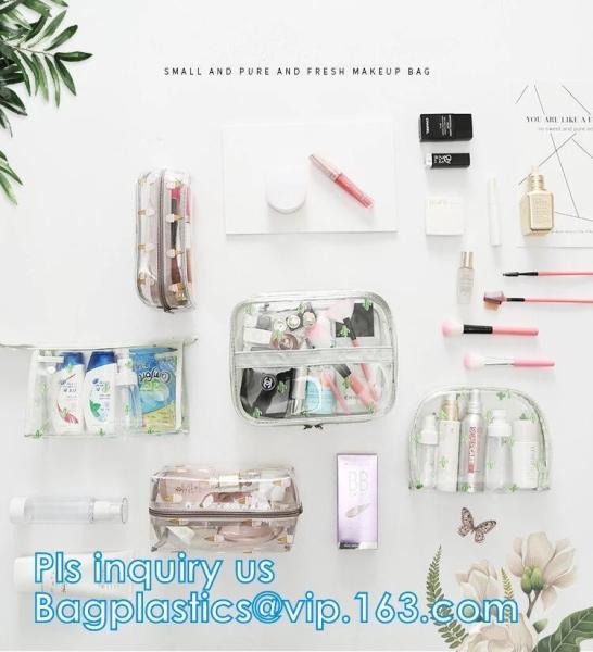 Women Travel Make Up Cosmetic Pouch Bag Clutch Handbag Casual makeup organizer
