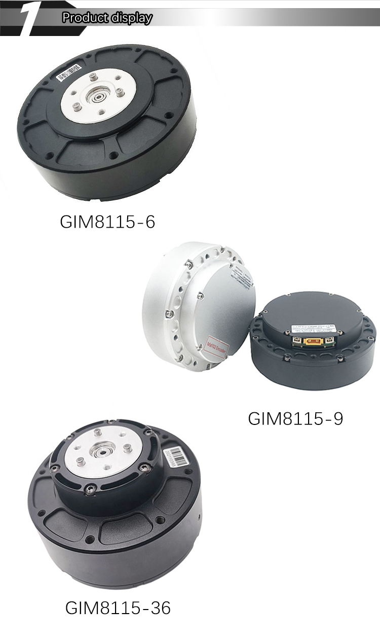 Faradyi Customizable MIT Mini Exoskeleton Motor 13 Rated High Torque 48V Brushless Planetary Reduction Gear Motor