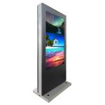 55 inch Outdoor Vertical Touch Screen Kiosk Digital Advertising Screen For Smart
