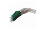 LC Duplex 3.0mm Fiber Optic Connector with 45degree Bent Boot