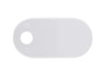 Pearl White 10W 11mm ABS 3 In 1 QI Wireless Charger