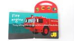 Toy Trucks Push Button Sound Module , Indoor Kid's musical book for baby