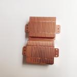 Electroplated Cold Plate Bonded Fin Heat Sink , Copper CPU Small Led Light Heat