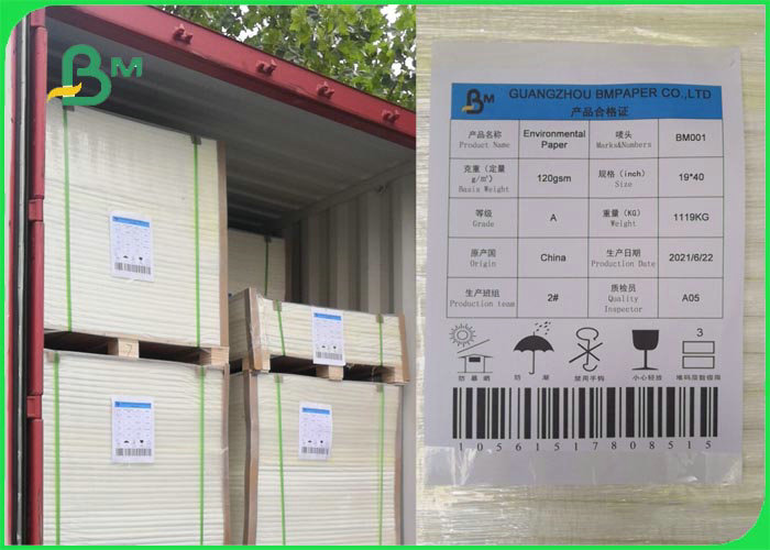 120gsm 144gsm Environmental Stone Paper For Fruit Wrapping Waterproof