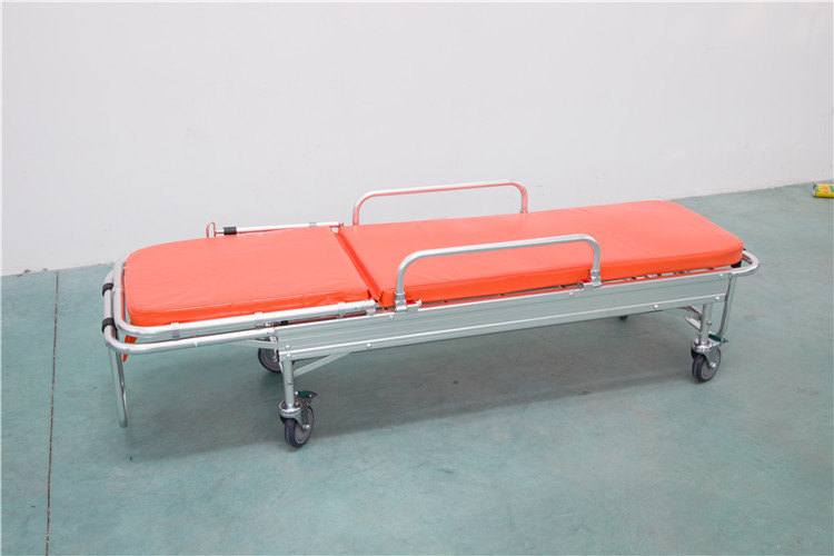CE Certified Aluminum Alloy Medical Emergency Ambulance Stretcher for Operating Room ICU