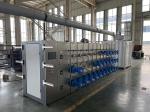 LLDPE Bicolor Straight Grass Monofilament Extrusion for 12000 Dtex