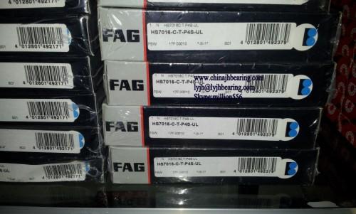 sell FAG HS7016-E-T-P4S-UL main spindle bearing 80x125x22mm,P4 Grade,steel ball