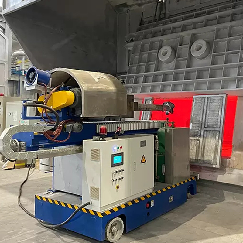 Side Wall Type Flux Injection Machine Refining Gas 0.4～0.6MPa Pressure