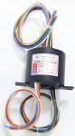 Through Bore Slip Rings With Bore 25.4mm Precious Metal Contacts Providing High
