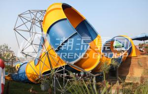 Wholesale Big Fiberglass Water Slides Family Water Park Aqua Park Amusement from china suppliers