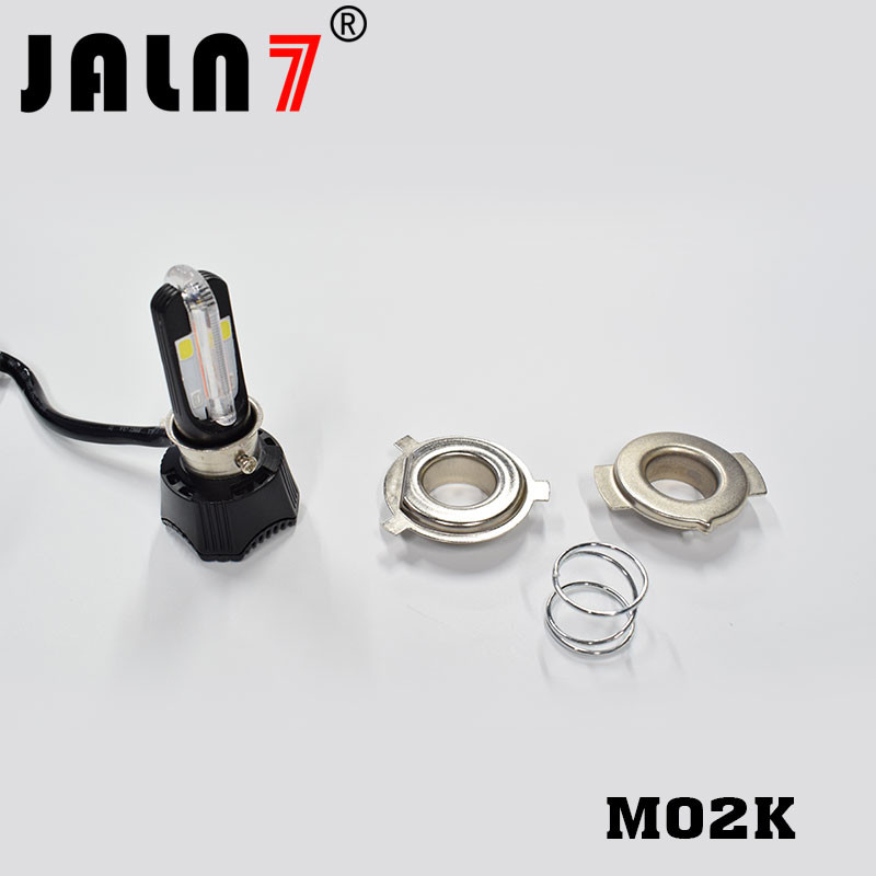 Motorcycle LED Headlight Bulb M02K JALN7 Hi/Lo BeamDRL Fog Replacement Conversion Kit Headlamp Lamp 40W 4000LM 9-18V