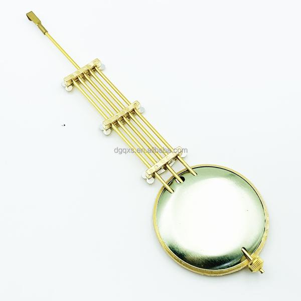 Various design high gloss golden pendulum bob for Grandfather wall clock