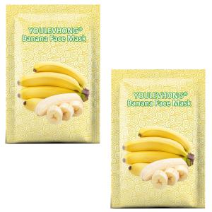 Wholesale YOULEVHONG Banana Scented Moisturizing face mask GMP Certified for Brightening All Skin Types from china suppliers