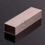 Rose Gold Extruded Alloy Aluminium Tube Profiles High Performance Gold Anodize