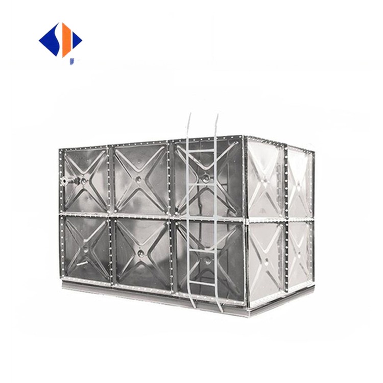 3000L/Hour Productivity 50-1000m3 Pressed Steel Hot Dipped Galvanized Steel Water Tank