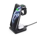 Double Coils 10W Detachable 3 In 1 QI Wireless Charger