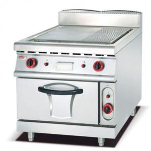 Wholesale 70kg Explosion proof Gas Griddle With Oven 300 degree from china suppliers