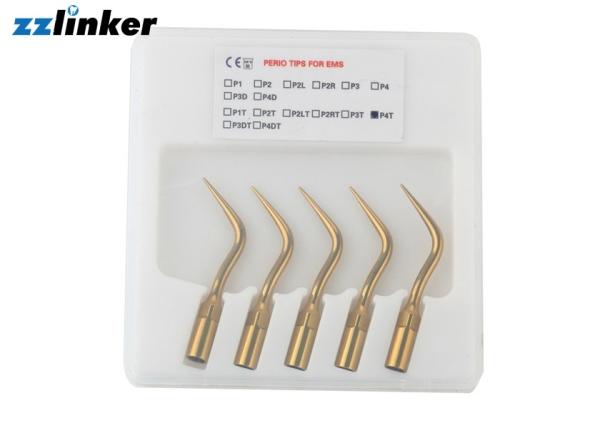 Home Dental Ultrasonic Scaler , Ultrasonic Tips Dental Hygiene Gold Plated