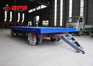 Wholesale Forklift Towing Flatbed Steel Coil Trailers On Cement Floor from china suppliers