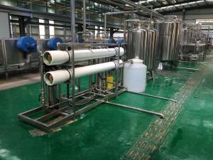 China Stable Safe Beverage Blending And Packaging Line Low Labor Intensity on sale