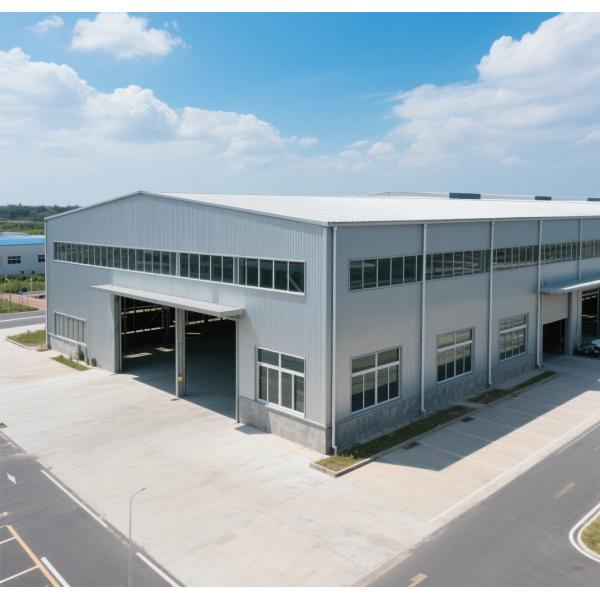 Prefabricated Food Factory Steel Structure Warehouse Building 1000 Square Meter