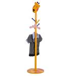 Cartoon Wooden Children'S Coat Stand , 135 Cm Kids Hat Stand For Playroom