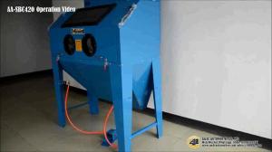 Wholesale AA4C 420L INDUSTRIAL sandblast cabinet AA-SBC420 from china suppliers