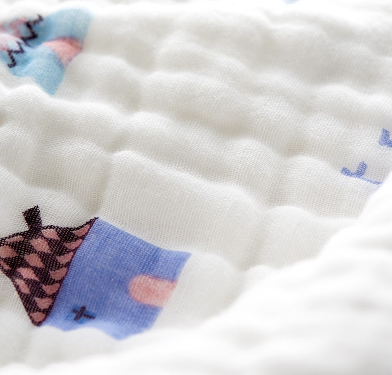 40S Thick Crepe 260GSM Soft Gauze Fabric For Baby Sleeping Clothing