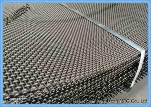 Wholesale 65 Mn Woven Crimped Wire Vibrating Screen Mesh for Vibrating Stone from china suppliers