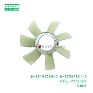 Wholesale 8-98190058-0 8-97367381-0 Cooling Fan 8981900580 8973673810 For ISUZU NPR 4HK1 from china suppliers